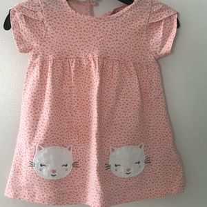 Carters baby girl 6–9 months short sleeve dress